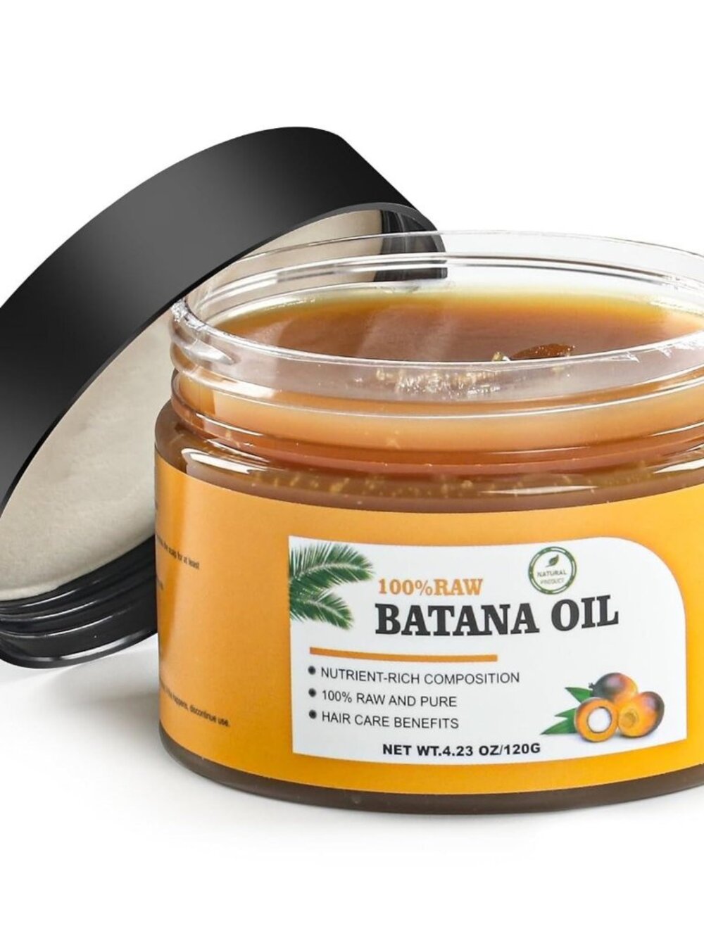 Raw Batana Oil for Hair Growth 100% Pure and Natural